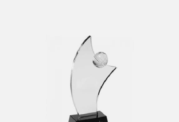 medalhas e troféus em acrílico